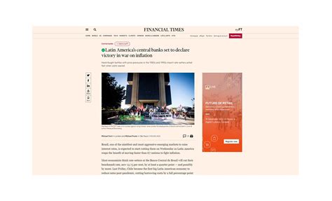 Financial Times destaca la baja de inflación en América Latina y señala a Argentina como
