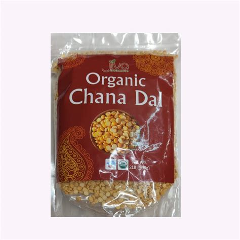 Jiva Organic Chana Dal 2lbs Shresta Indian Grocery