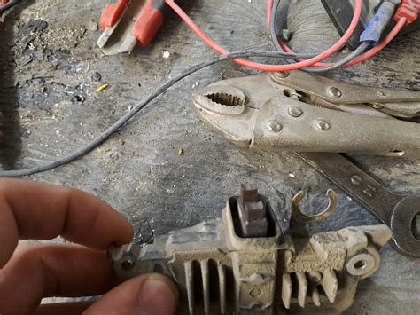 Замена коллектора и ремонт(восстановление) щеток генератора. — Opel ...