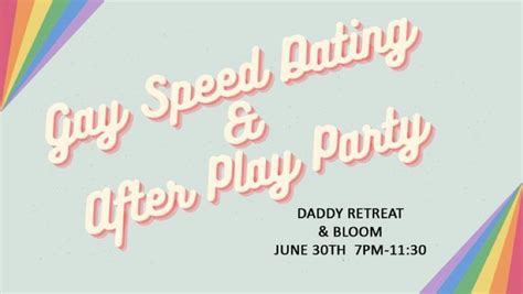 Friday June Th Nyc Gay Play Party Gay Speed Dating After Play Party Pm Pm