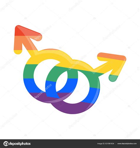 Lgbtq Gay Gênero Símbolos Ícone Vetor de stock de stockgiu 631961634