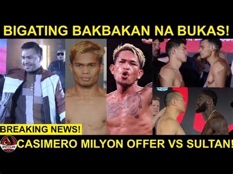 Breaking Pacquiao Lalaban Na Sa Japan Casimero Vs Sultan Gagawin