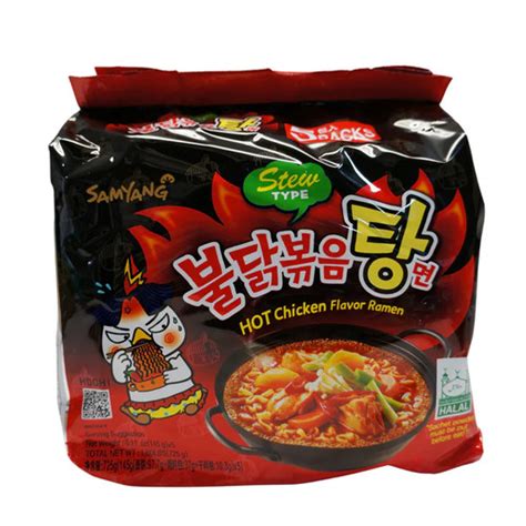 Samyang Buldak Stew Type Hot Chicken Flavour Pack Halal Food Australia
