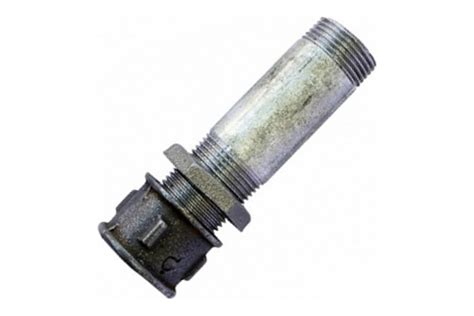 Стальной сгон МЕТАЛЛСЕРВИС оц ду 15, l=110 мм, в комплекте, гост 8969 ...