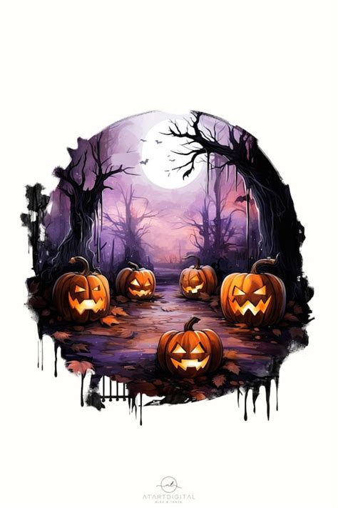 Scary Halloween Pumpkin Designs