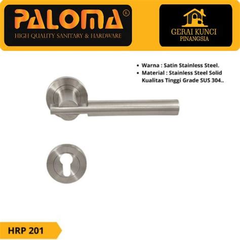 Jual Paloma Hrp Handle Pintu Roses Gagang Pintu Pisah Lubang