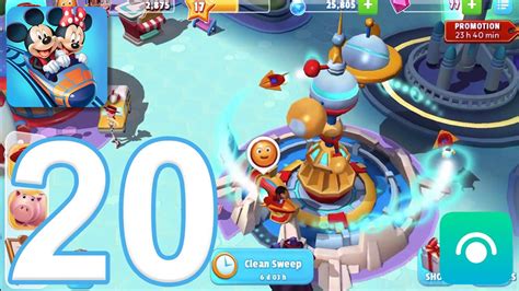 Disney Magic Kingdoms Gameplay Walkthrough Part 20 Level 17 IOS