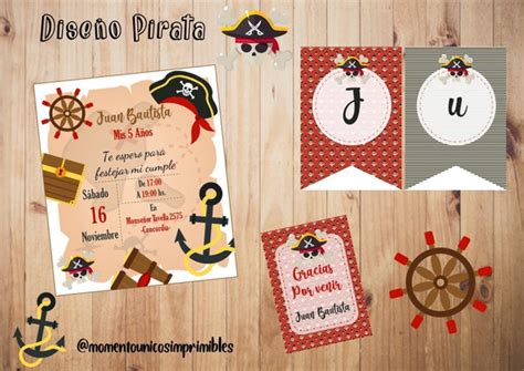 Kit Imprimible De Piratas Mercadolibre