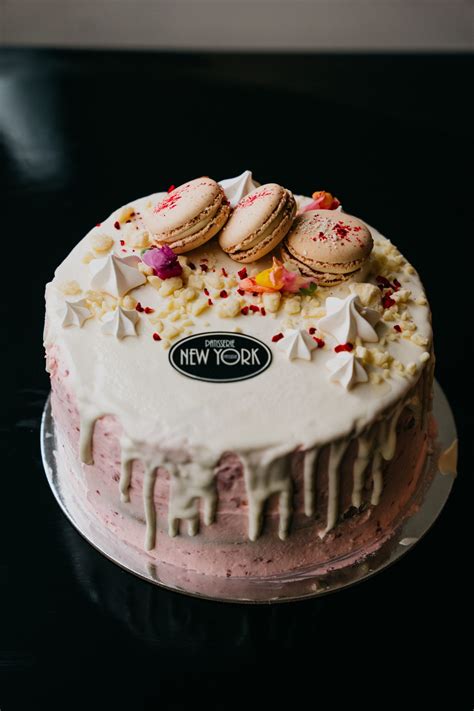 Strawberry Lemon Naked Cake Patisserie New York