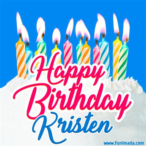 Happy Birthday Kristen S For Her Download On