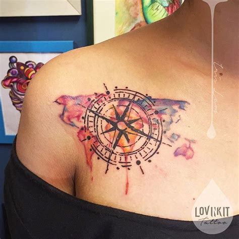 Attention Travelers These 100 Map Tattoos Will Give You Major