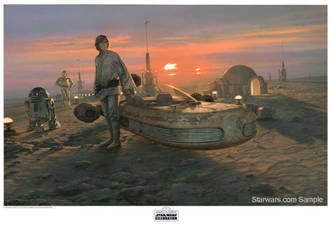 Galería Star Wars Muestra 30 Piezas De Arte Conceptual