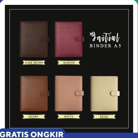 Jual Baru Nama Custom Binder Sekolah Kerja Binder Binder Binder A