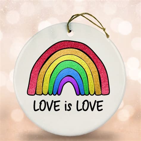 Gay Pride Ornament Etsy