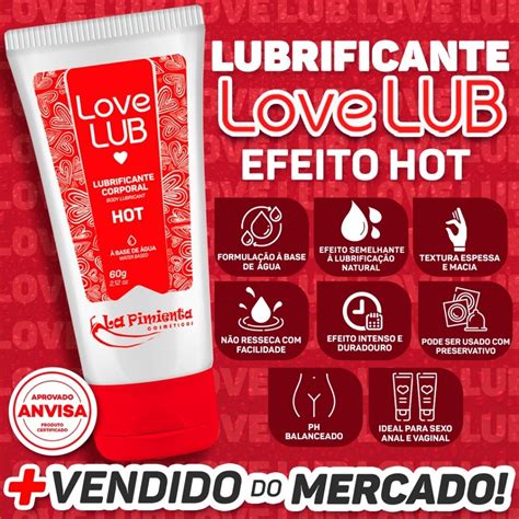 LUBRIFICANTE ÍNTIMO LOVE LUB NEUTRO HOT QUE ESQUENTA E ICE QUE ESFRIA PARA TODO TIPO DE SEXO