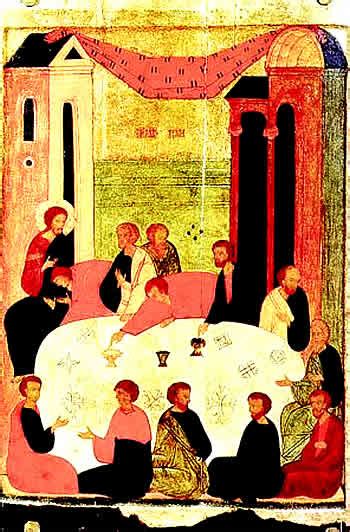 Симон Ушаков. Иконы "Тайная Вечеря". Икона, описание, история Тайной ...