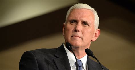 Mike Pence is no profile in courage