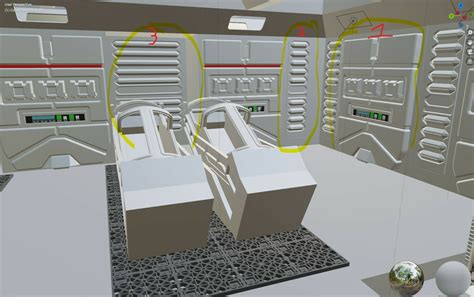 3d File Uss Sulaco Wall Panel・3d Printable Model To Download・cults
