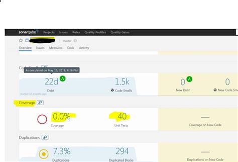 jenkins - How to display code coverage for business layer in SonarQube Dashboard - Stack Overflow