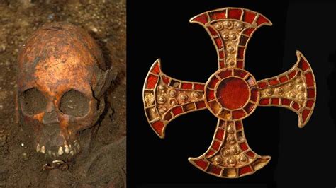 Mystery of Anglo-Saxon teen buried in bed with gold cross | University of Cambridge