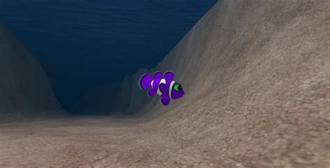 Second Life Marketplace Rare Fish Purple Clownfish