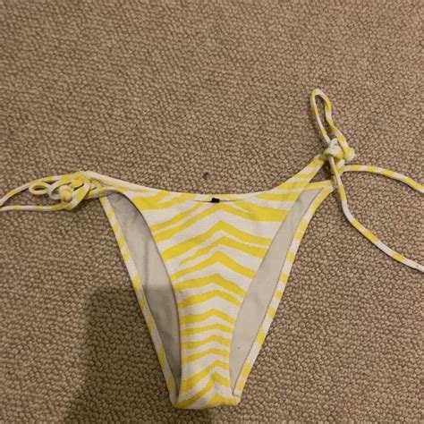 Small Triangl Adjustable Tie Side Bikini Depop