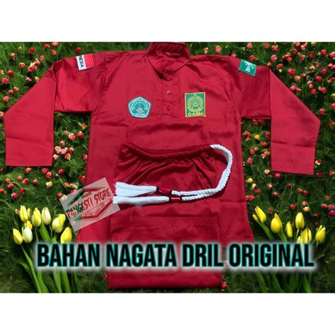 Jual Sragam Gasmi Nagata Sett Nu Bendera Celana Sett Warok Shopee