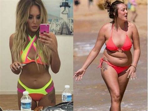 Fai Schifo Sei Una Balena Le Sue Foto In Bikini Con Le Cosce Grosse E I Rotoli Di Grasso