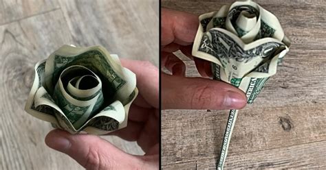 How To Make Origami Flowers Out Of Dollar Bills Best Flower Site