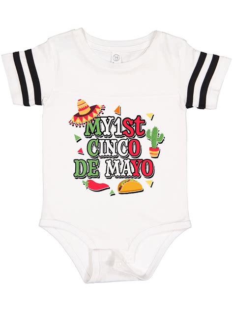 Inktastic My 1st Cinco De Mayo With Sombrero Red Chili Pepper Taco And