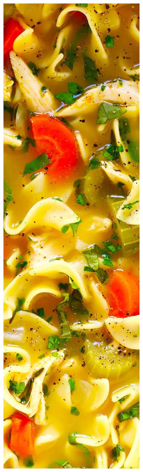 Herb Loaded Chicken Noodle Soup Gimme Some Oven Recipe Soup