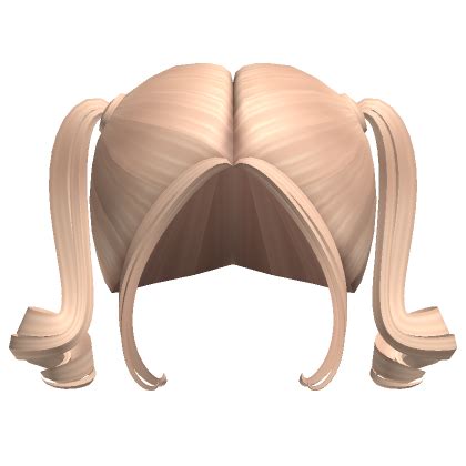 Curly Glam Pigtails In Blonde Roblox Item Rolimon S