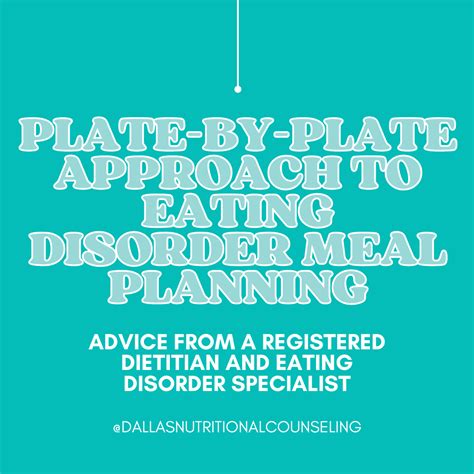 The Plate By Plate Approach For Eating Disorder Meal Planning Free