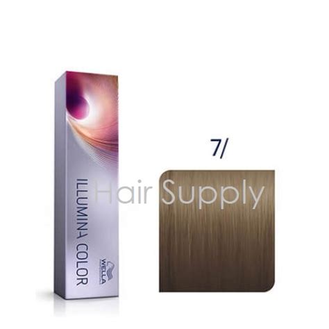 Wella Professionals Illumina Color 7 Medium Blonde Permanent Hair Color 60g Shopee Singapore