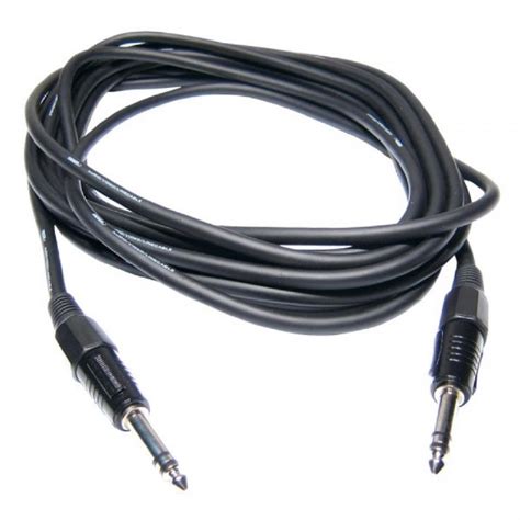 CABLE 1 JACK 6,35 ST A 1 JACK 6,35 ST 10M HILEC - Power Light