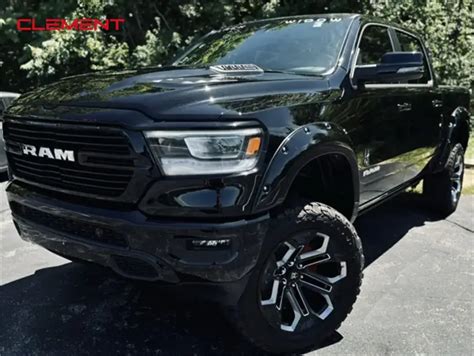 Lifted Truck 2024 Ram 1500 Laramie Black Widow