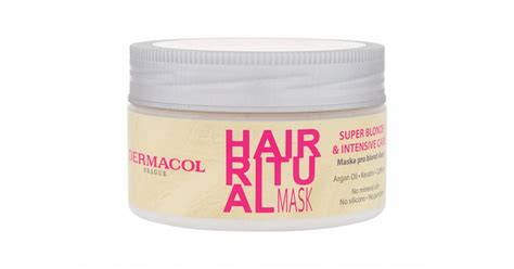 Dermacol Hair Ritual Super Blonde Mask Masky na vlasy pre ženy ELNINO SK