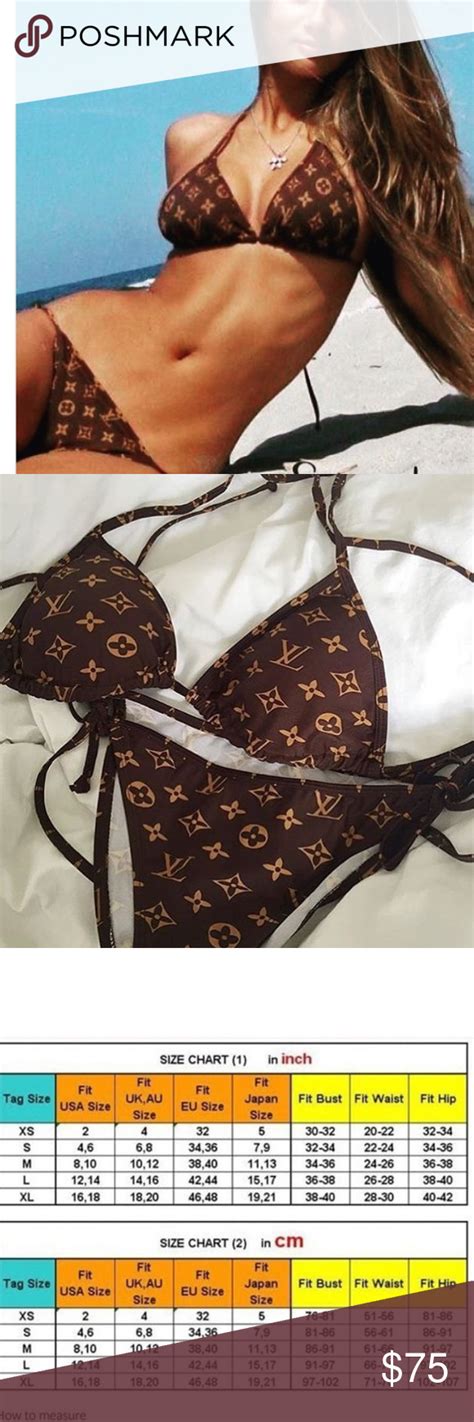 Louis Vuitton Bikini Top Blue Paul Smith