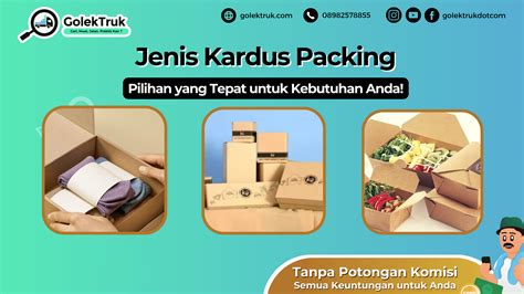 Jenis Kardus Packing Pilihan Yang Tepat Untuk Kebutuhan Anda