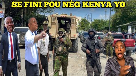 Nouv L Cho Gwo Deblozay Antre Lapolis Ak Kenya Zen An Melange