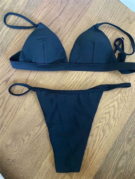 Bikini Set Schwarz UNGETRAGEN Kaufen Auf Ricardo