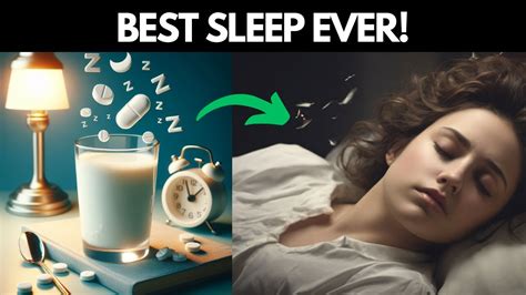 3 BEST NATURAL Drinks That Help You Sleep Better and Faster (BEAT ...
