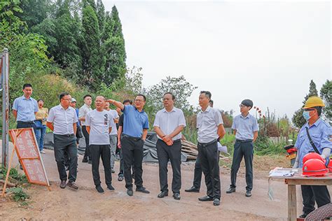 自贡市大安区委书记彭长林调研农民集中安置点项目建设情况 国际在线