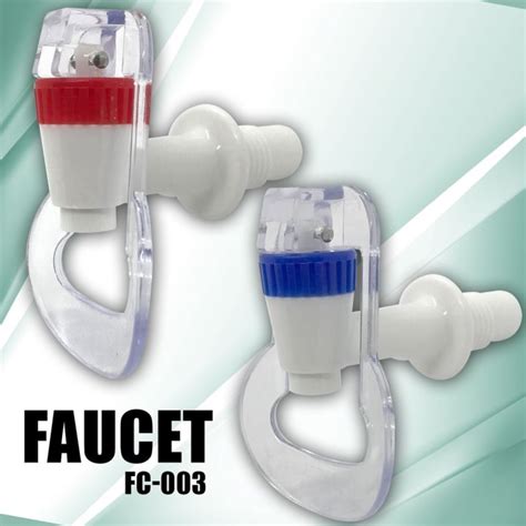 1 Set Universal Size Push Type Plastic Cold Hot Water Dispenser Faucet Tap Replacement SET