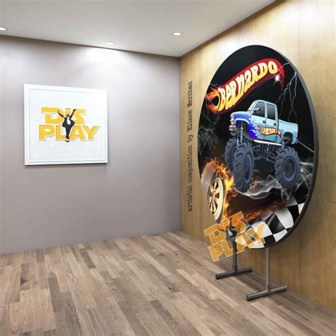 Painel Hot Wheels Em Tecido M Elo Produtos Especiais