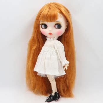 Ginger Hair Nude Custom Blythe Doll