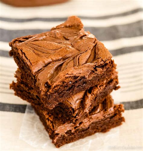 swirled nutella brownies recipe creations  kara