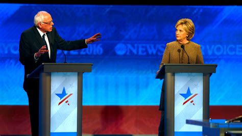 Is Hillary Clinton feeling the Bern?