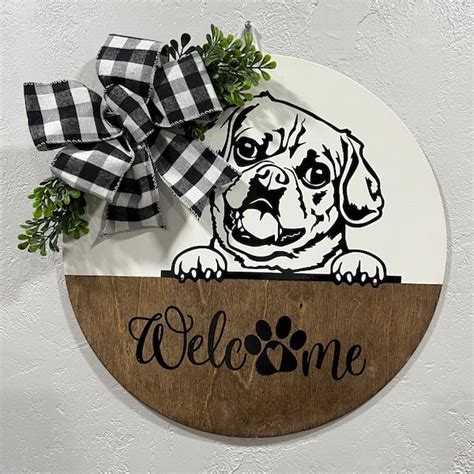 Puggle Sign Etsy