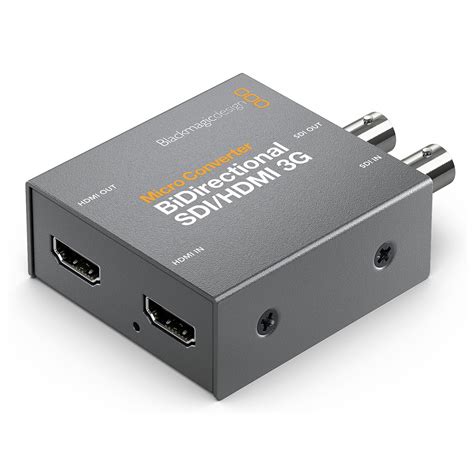 Blackmagic Design Micro Converter Bidirectionnal Sdi To Hdmi G Wpsu